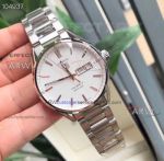 Perfect Replica Tag Heuer Carrera Calibre 5 White Face Stainless Steel Men Replica Watches
